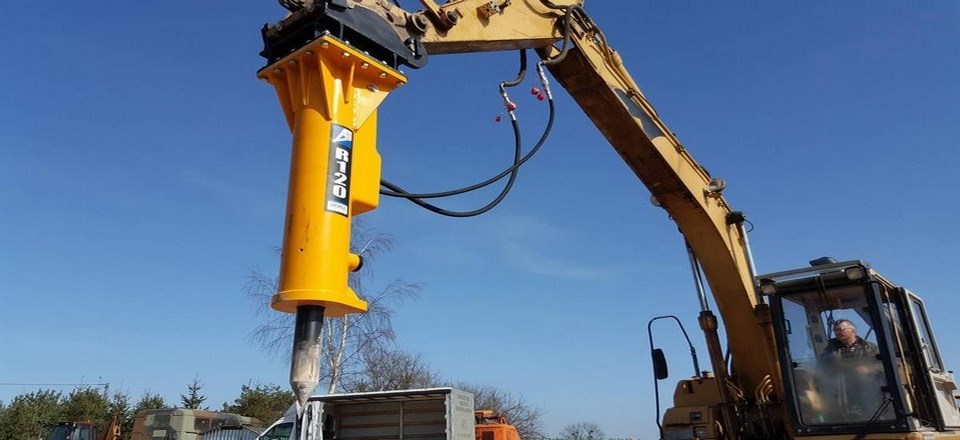 młot hydrauliczny do koparki