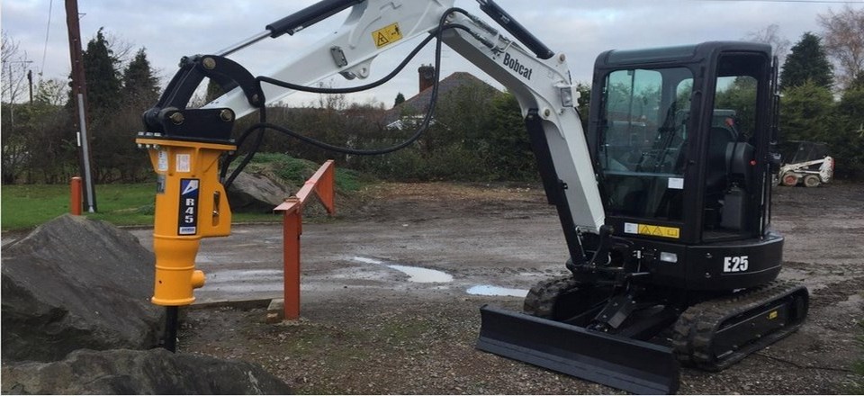 młot hydrauliczny do minikoparki