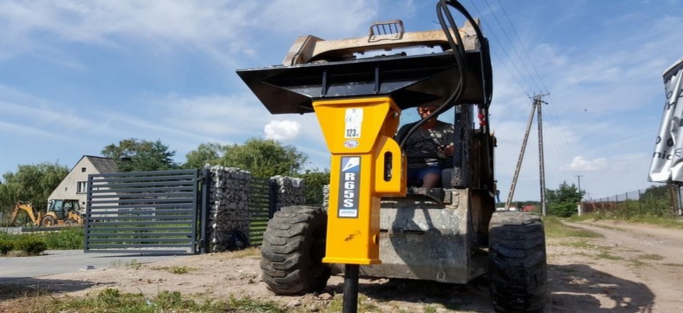 młot hydrauliczny do miniładowarki